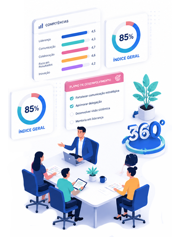 Como funciona o Assessment 360 da Ponto Market CRM.